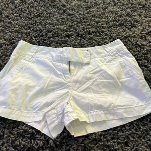 J Crew white shorts size 2 EUC